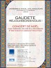 L'ENSEMBLE VOCAL LES JONGLEURS PRÉSENTE:CONCERT DE NOËL GAUDETE 