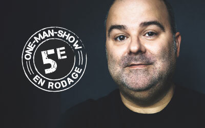 Laurent Paquin, 5e one-man-show en rodage, 17 et 18 février 2023 