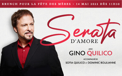 Serata d'Amore avec Gino Quilico, Brunch pour la Fête des Mères, 14 mai, 2023 
