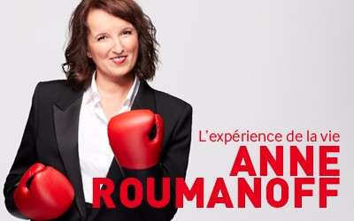 Anne Roumanoff - L'expérience de la vie, 12 et 13 août 2024, ANNULÉ Le Studio-Cabaret, Espace St-Denis, Montréal, QC