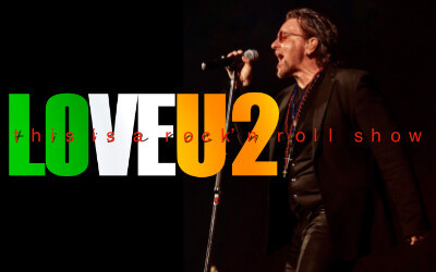 LOVEU2 - This is a rock 'n' roll Show, 1er février 2025 Le Studio-Cabaret, Espace St-Denis, Montréal, QC