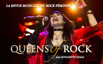 Elyzabeth Diaga - QUEENS OF ROCK - La Revue Musicale du Rock Féminin, 31 janvier 2025 Le Studio-Cabaret, Espace St-Denis, Montréal, QC