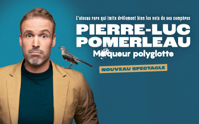 Pierre-Luc Pomerleau - Moqueur Polyglotte, 2025 Le Studio-Cabaret, Espace St-Denis, Montréal, QC