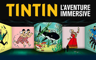 Tintin, l'aventure immersive, À partir du 4 octobre 2024 Arsenal art contemporain, Montréal, QC