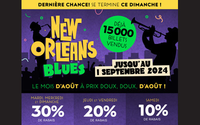 NEW ORLEANS BLUES, Été 2024 