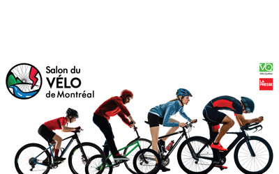 Salon du vélo de Montréal, 21-23 février, 2025 Palais des congrès MTL, Montréal, QC