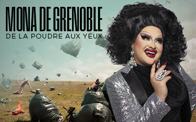 De la poudre aux yeux de Mona de Grenoble, 18 octobre 2025 Le Studio-Cabaret, Espace St-Denis, Montréal, QC