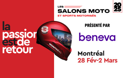 Salon de la moto de Montréal, 28 février au 2 mars, 2025 Palais des congrès MTL, Montréal, QC