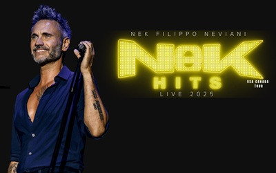 Nek...  Live Tour 2025, 15 novembre, 2025 Rialto, Montréal, QC