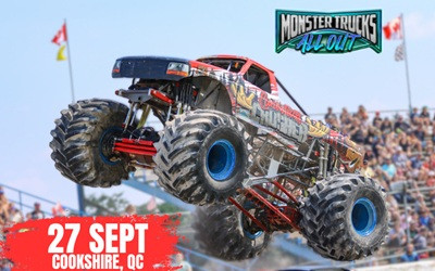 Monster Trucks All Out à Cookshire Fairgrounds, 27 septembre 2025 Cookshire Fairgrounds, Cookshire-Eaton, QC