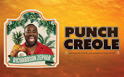 Richardson Zéphir, Punch créole, 3 février 2026 Salle Pierre-Mercure, Montréal, QC