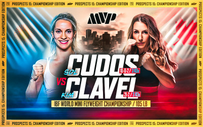 Most Valuable Prospects 15 - Édition Championnat : Kim Clavel vs. Sol Cudos, 27 septembre 2025 Théâtre St-Denis, Montréal, QC