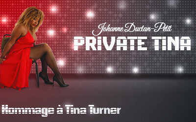 Les Productions JDP présentent: Private Tina - Hommage à Tina Turner, 15 février 2026 Le Studio-Cabaret, Espace St-Denis, Montréal, QC