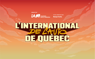 International de l'auto de Québec, 3-8 mars 2026 Centre de foires de Québec, ExpoCité, Québec, QC