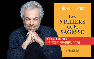 Frédéric Lenoir, 5 février 2026 Théâtre St-Denis, Montréal, QC