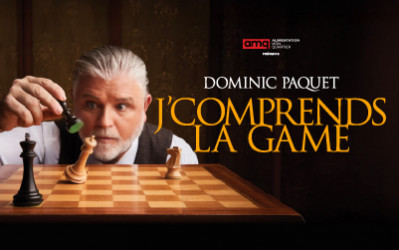 Dominic Paquet, J'comprends la game, 25 avril 2026 Salle Pierre-Mercure, Montréal, QC