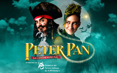 PETER PAN, LA COMÉDIE MUSICALE, À partir du 12 décembre 2025 Théâtre St-Denis, Montréal, QC