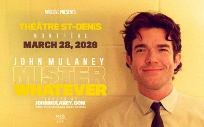 John Mulaney: Mister Whatever, 28 mars 2026 Théâtre St-Denis, Montréal, QC