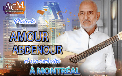 Amour Abdenour, 25 avril 2026 Théâtre St-Denis, Montréal, QC