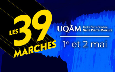 Les 39 marches, 1 & 2 mai 2026 Salle Pierre-Mercure, Montréal, QC