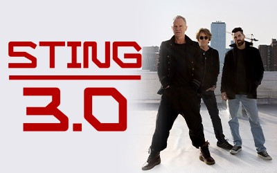 STING - 3.0 TOUR, octobre 2026 Théâtre St-Denis, Montréal, QC