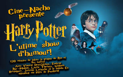 Harry Potter : L'ultime show d'humour!, 26 juin 2026 Club Soda, Montréal, QC