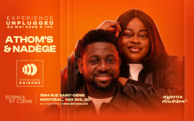 Athom's et Nadège - SAISONS UNPLUGGED, Dimanche, 3 mai 2026 Studio St-Denis, Montréal, QC