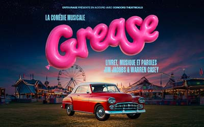Grease, La Comédie Musicale, décembre 2026 Studio St-Denis, Montréal, QC