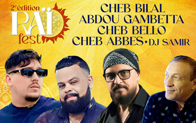 RAÏFEST MONTRÉAL, 30 mai Théâtre St-Denis, Montréal, QC