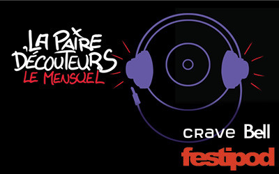 festipod - LA PAIRE D'ÉCOUTEURS, 18 septembre 2026 Le Cellier de l'Espace St-Denis, Montréal, QC