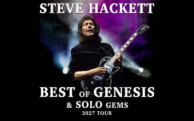 STEVE HACKETT - Best Of Genesis & Solo Gems Tour, 4 mai 2027 Théâtre St-Denis, Montréal, QC