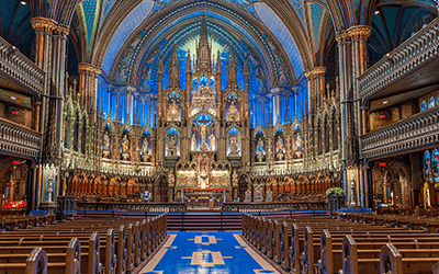 Basilique Notre-Dame de Montréal, Visite touristique / Sightseeing Basilique Notre-Dame de Montréal, Montréal, QC