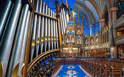 Réservations de groupe - Voyagistes, Group Bookings  Basilique Notre-Dame de Montréal, Montréal, QC