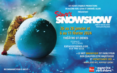 Slava's Snowshow, 26 janvier au 11 février 2024 