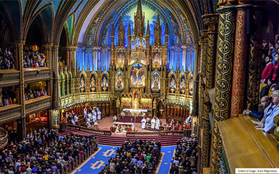 Basilique Notre-Dame de Montréal, Messe de Noël / Christmas Mass, 24 décembre 2023 Basilique Notre-Dame de Montréal, Montréal, QC