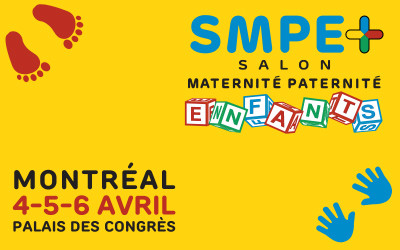 Le Salon Maternité Paternité Enfants, 4-6 avril, 2024 Palais des congrès MTL, Montréal, QC
